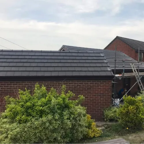 Recent roof project completed in Grimsby