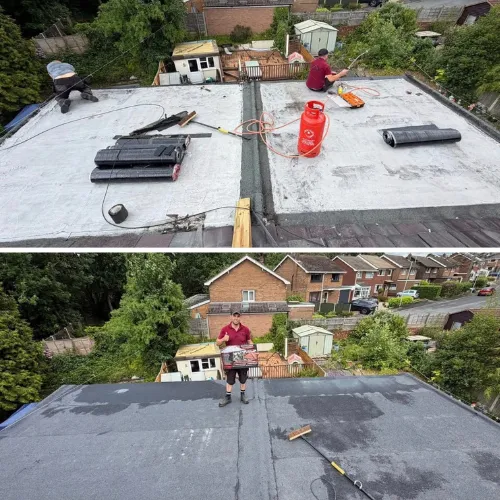 Recent roof project completed in Grimsby