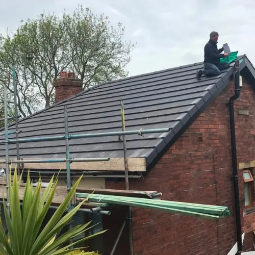 Recent roof project completed in Grimsby